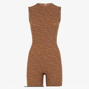 Fendi & SKIMS Tan Jumpsuit